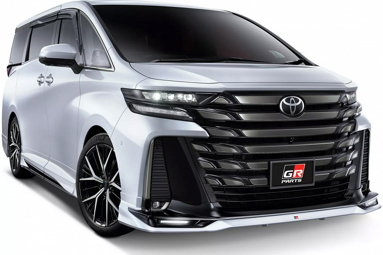 Для Toyota Alphard вышел первый официальный тюнинг-пакет. Посмотрите, как выглядит такой минивэн